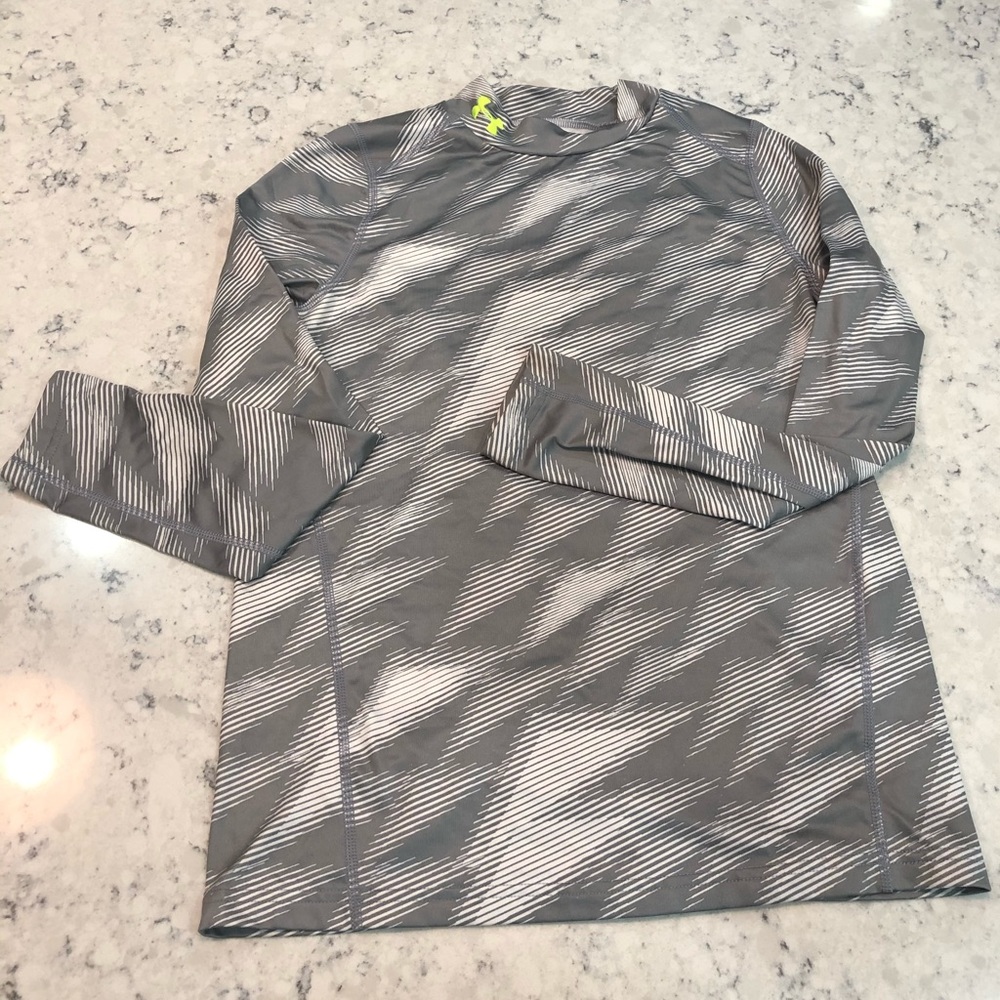 Under Armor Coldgear Gray/White